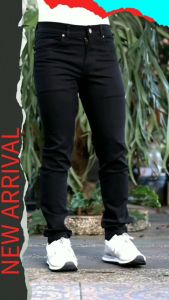 Celana Panjang Jeans Naomi Pria Skinny Black | Celana Jeans Slimfit Cowok size S M L XL sd 5XL
