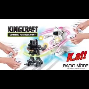 【ร้านค้าท้องถิ่น&COD】Kelaton 2.4GHz RC หุ่นยนต์ของเล่นควบคุมระยะไกลสมาร์ทต่อสู้หุ่นยนต์ของเล่นเสียงเด็กของขวัญ ไทย & ในสต็อก