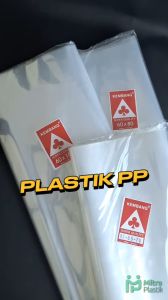 Plastik PP Lebar 60 Tebal 03 60x70 60x80 60x100 Kantong Plastik Bening Transparan