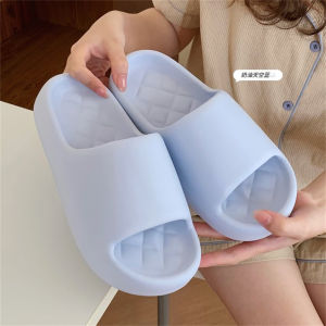 Cặp Đôi Mềm Dép Đi Trong Phòng Tắm Sân Nhà Đáy Mùa Hè Chống Trơn Trượt Eva Hoạt Hình Chó Thiết Kế Dép Nam Nữ Dép Trơn Thoải Mái