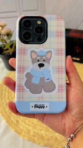 NEW DOG AND CAT CASE !! PUPPY KOREAN CASE DOUBLE PROTECT COMPATIBLE FOR IP 15 PROMAX 15 PRO 15 14 PROMAX 14 PRO 14 13 PROMAX 13 PRO 13 12 PROMAX 12 PRO 12 11 SOFTCASE