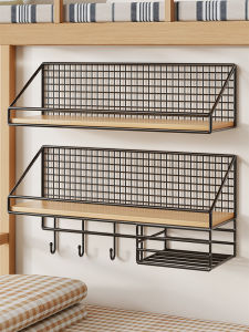 evesigar | Wall Mounted Shelf For Dormitory Easy Installation No Drilling Required