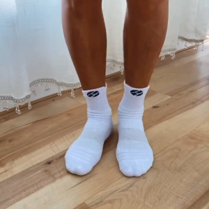 Sports Socks Men Running Basketball Football Breathable Anti Slip Cycling Outdoor Cotton Sock