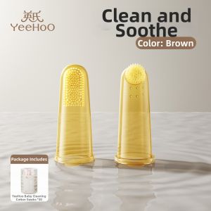 YeeHoO KIDS | Silicone Finger Toothbrush Baby Oral Care