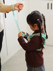 Child Safety Harness Leash Anti Lost Wrist Band Strap Link Traction Rope Baby Toddler Children Outdodr Walking Adjustable Belt