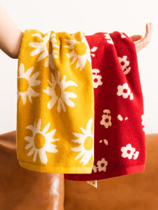 Khăn Mặt Thấm Nước Hoa Sen Cổ Điển Bằng Cotton Nguyên Chất Mềm Mại Dùng Trong Nhà Cho Nam Và Nữ Khăn Lau Mặt Phòng Tắm