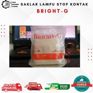 BRIGHT G Saklar Stop Kontak On/Off Harga Termurah