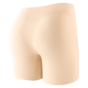 miiow | Cat Woman Safety Pants Underwear Ice Silk Seamless Tummy Control Butt Lifting Two In One Women Summer Anti Exposure Three In One