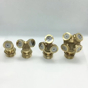 Garden Water Sprinkler 1-4 Sprinkler Nozzle Brass Agricultural Sprayer Nozzle Dusting And Cooling