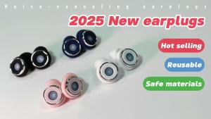 Hot Selling In-Ear Silicone Earplugs Soundproof Noise Reduction for Work Study Rest Sleep Sound Insulation Noise Prevention