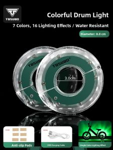 TOSUOD | Childrens Bicycle Flashlight Night Riding Light