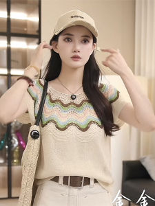 Quần Short Denim Nữ Cạp Cao Mùa Hè Mỏng Rộng Rãi Cỡ Lớn Quần Ống Đứng Thường Ngày Cạp Cao Có Túi