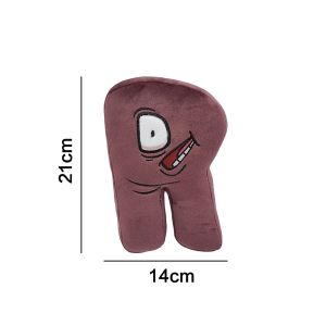 26PCS Alphabet Lore Plush Toys A-Z English Letter Stuffed Animal Plushie Doll Toys For Kids Children Educational Christmas Gifts