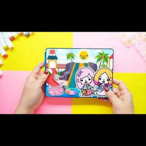 Set Đồ Chơi Giấy Toabcoca Chất Lượng Cao - Quà Tặng Bé Yêu