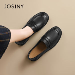 Josiny | All Match Thick Sole Easy On Womens Loafers
