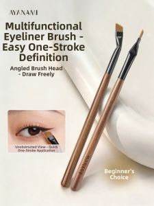 AYANAMI | Angular Detail Makeup Brush For Eyebrow Lash Line Concealing Under Eye