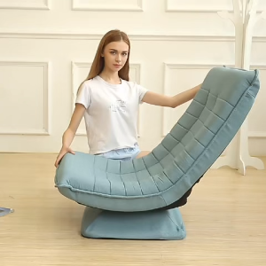 🇸🇬NestHome🇸🇬 Titanium Rotational Lazy Sofa (80x56x57CM) - (Floor Chair) Recliner Floor chair/ (SG)