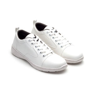 Sultan Footwear Sepatu Pria Kerja Formal Resmi Kantor Model Ran Fratello Sneakers Full White