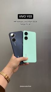Vivo Y03 4/64GB 4/128GB Terbaru Garansi Resmi Vivo Indonesia