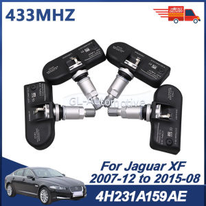 4PCS 4H23-1A159-AE Tire Pressure Sensor For Jaguar XF 2007-12 to 2015-08 4H231A159AE TPMS Sensor 433MHZ