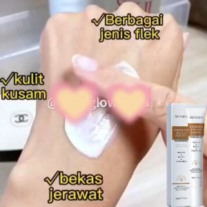 DEVNEN Whitening Blemish Flek Penghilang Flek Hitam Ori Anti Freckle Salep Melasma Dark Spot Pemutih Noda Hitam Magic Glow Cream 20g