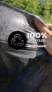 ถุงขยะ 5 แถม 1 (ได้6แพ็ค) ถุงขยะกัปตัน รุ่นคุ้ม ประหยัด เนื้อเหนียว ไม่รั่วไม่ซึม