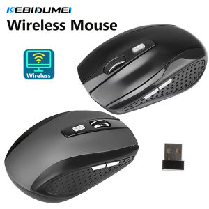 Kebidumei | KEBIDUMEI 2.4G Wireless Mouse 6D Button 1600DPI Gaming Mouse Ergonomic Silent Office Mice Computer Accessories For Mac Windows