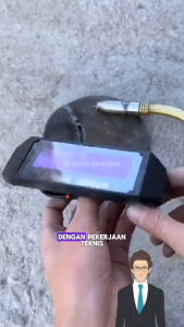 BERGARANSI TaffGUARD Kacamata Las Otomatis Gelap Terang Auto Darkening Soldering Goggles - 5100B