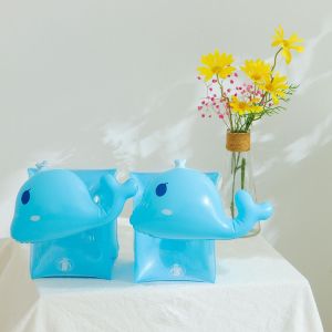 inflatable kids arm ring mermaid whale cartoon baby arm ring water sleeve adult swimming ring kids swimming ring