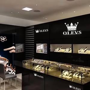 OLEVS | Đồng Hồ Lặn Nam OLEVS 6650 Chống Nước Bằng Thép Không Gỉ Cơ Khí Tự Động Phát Sáng Chống Sốc Với Chức Năng Hiển Thị Ngày Tự Động