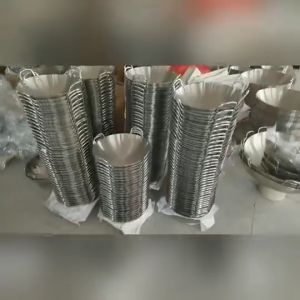 Wajan Penggorengan Anti Karat Full Stainless Steel Wajan Stainless 304 Pegangan Stainless Kuali