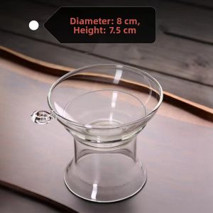 Thickened Glass Tea Filter
