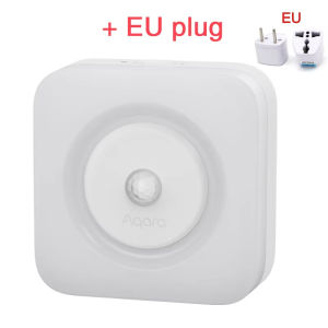Aqara | Aqara Plug-in Motion Sensor Night Light Human Induction Lamp 3000K Warm Light Ultra Low Power for Stair Toilet Bedroom