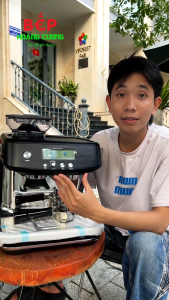 Breville BES878BSS1BUS1 – Máy pha cà phê bán tự động cao cấp vòi tạo hơi chuyên nghiệp công suất mạnh mẽ 1680W dung tích lớn 2L dễ vệ sinh