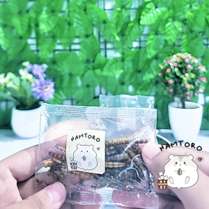 Hamtoro / Superworm Makanan Snack Favorit Sugar Glider/Hamster/Landak Mini/Kura kura