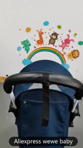 COLU KID® Baby Stroller Accessories PU Leather Protective Case Cover of Armrest and Handle for Babyzen Yoyo Yoyo2 Stroller
