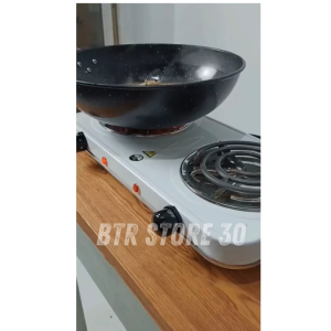Taffware Kompor Listrik 2 Tungku Hemat Listrik 2000W - Hitam