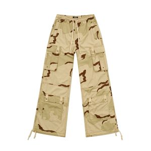 SMFK | Trendy Vintage Desert Plaid Workwear Loose Straight Pants