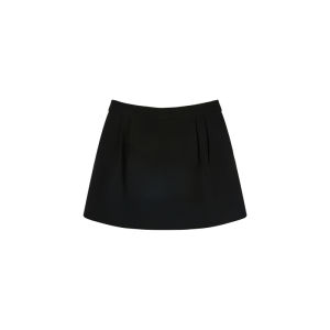 Slim Waist Commuter A-line Short Dress