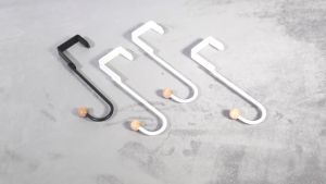 Over The Door Hooks 4 Pack Door Hanger Hooks Heavy Duty Hook Coat Rack Bathroom Kitchen Hanging Home Organization Storage Holder