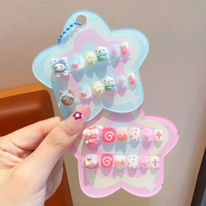 WAMEN | No Glue Non-harm Nails Soft Cartoon Nail Stickers