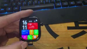 VP69 5G full Netcom 2.39inch Amoled Android 15.0 Smartwatch Smart Watches With 8MP 200° Rotating Camera GPS WIFI Sim Card Slot