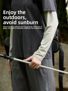 MiiOW | Mens Summer Lightweight Outdoor Sun Protection Sleeve Covers Fishing Ice Sleeves Breathable UV Protection Arm Cover Hand Sleeve