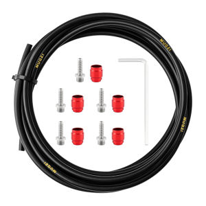 MUQZI | MUQZI 3M Hydraulic Brake Hose and Bike Brake Olive Connecting Insert Kit for Avid StealthamaJig Hydraulic Brake