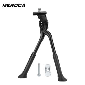 GOLDIX | MEROCA Aluminum Alloy Bicycle Double Kickstand Dual Leg Stable Middle Mount Adjustable Parking Support For MTB Road Folding Bike