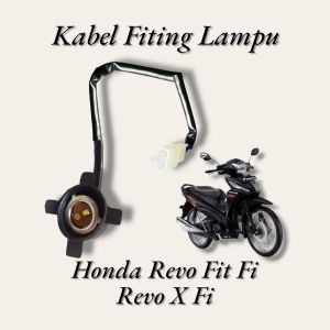 KABEL PITING LAMPU DEPAN HONDA REVO FIT X FI REVO X FI SOKET KABEL LAMPU HONDA REVO FIT FI