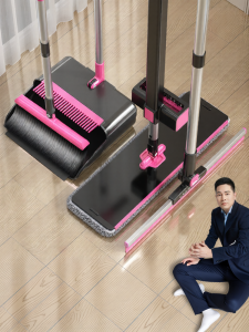 HANSHILIUJIA | Snow Nyle Magic Broom Set Dustpan