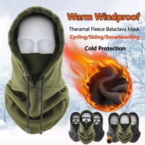 Fashion Polar Fleece Women Men Balaclava Winter Hat Beanies Warmer Windproof Full Face Ski Mask Caps Men Bonnets Scarves
