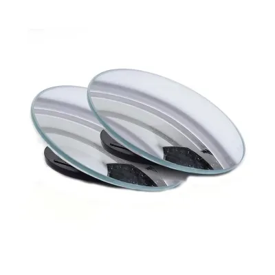 Car Blind Spot Rear View Mirror Wide Angle 360 Degree Adjustable Small Round Mirror Car Reverse Auxiliary Rearview Convex Mirror