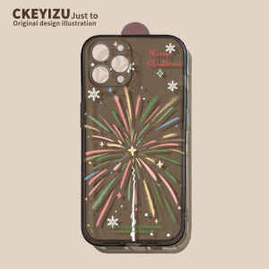 เคสโทรศัพท์ซิลิโคนกันกระแทกแบบใสสำหรับ Apple iPhone 15 pro Max 16 plus 13 Mini 12 pro Firework Simple 11 เปลือกป้องกันสำหรับผู้ชายและผู้หญิง 6s